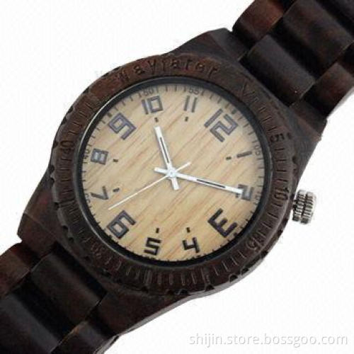 2014 New Trend Ebony Wooden Watches